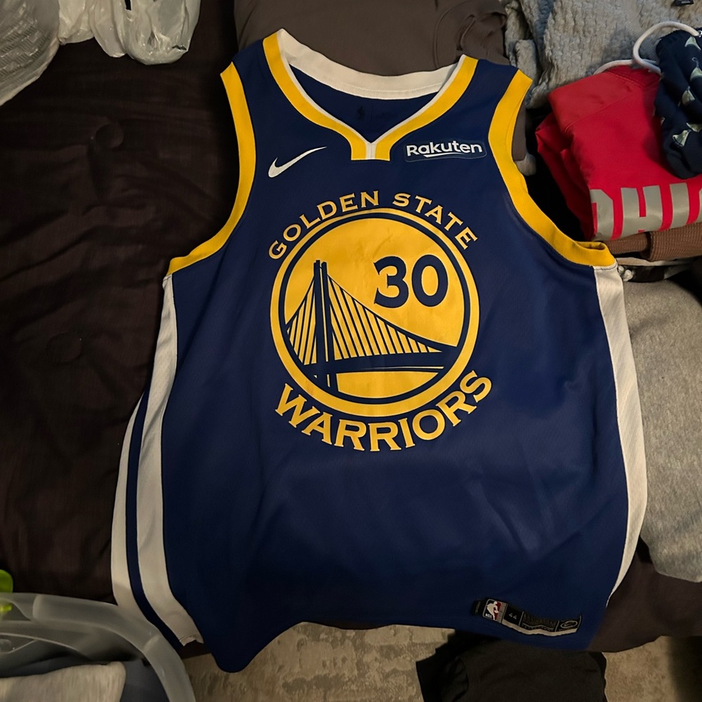 Authentic Golden State Warriors Steph Curry Jersey